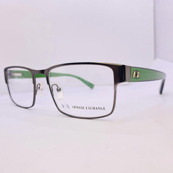 Armani Exchange Eyeglasses Frames AX 1021 6088 54 [] 17 140 Forrest Green Clear